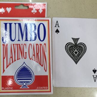 JUMBO PAPER PLAYING CARDS (144 PCS)