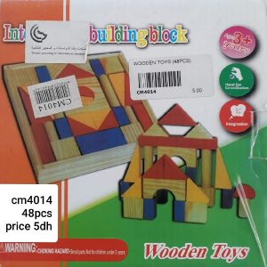 WOODEN TOYS (48PCS)