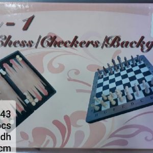 WOODEN CHESS 3809 (48PCS)