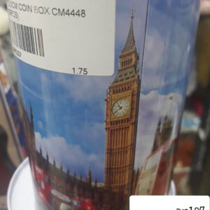 8*12.5CM COIN BOX CM4448 (108PCS)