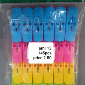 PLASTIC CLIPS CM4746 (144PCS)