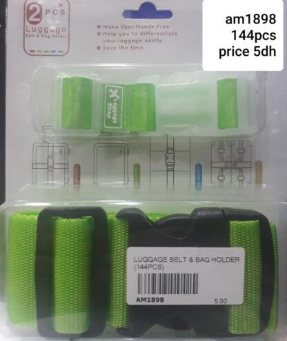 LUGGAGE BELT & BAG HOLDER (144PCS)