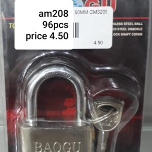 IRON PAD LOCK 50MM CM3209 (96PCS)
