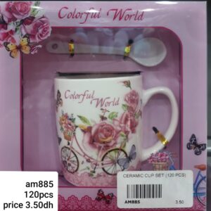 CERAMIC CUP SET (120 PCS)