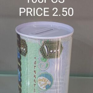 COIN BOX 8*12.5 CM (108 PCS)