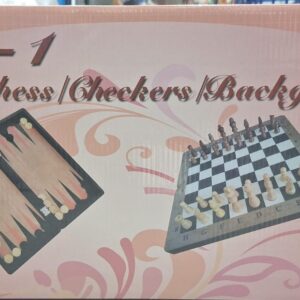 WOODEN CHESS 8329 (12PCS)