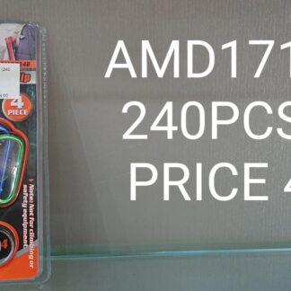 ALUMINUM ALLOY SNAP (240 PCS)