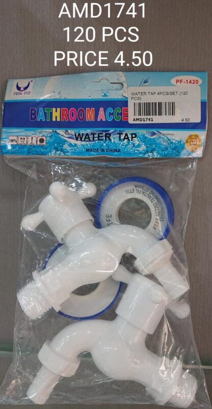 WATER TAP 4PCS/SET (120 PCS)