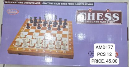 WOODEN CHESS 1828  (12PCS)