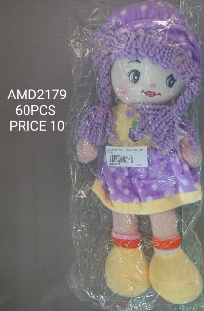 STUFFED DOLL 35CM PRP (60 PCS)
