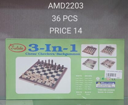 WDN CHESS A33028  (36PCS)