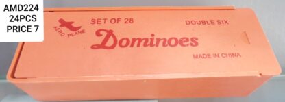 DOMINOS PLASTIC BOX CM1166 (24PCS)