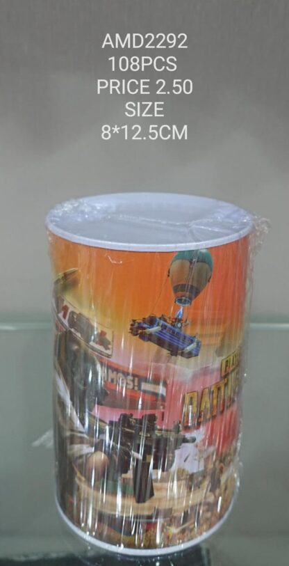 8*12.5 CM COIN BOX (108 PCS)