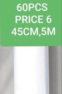 45CM*5M PVC WALL STICKER (60PCS)