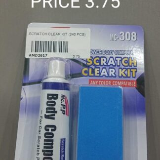 SCRATCH CLEAR KIT (240 PCS)