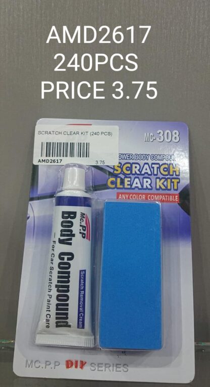 SCRATCH CLEAR KIT (240 PCS)