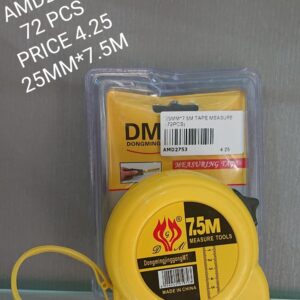 25MM*7.5M TAPE MEASURE (72PCS)