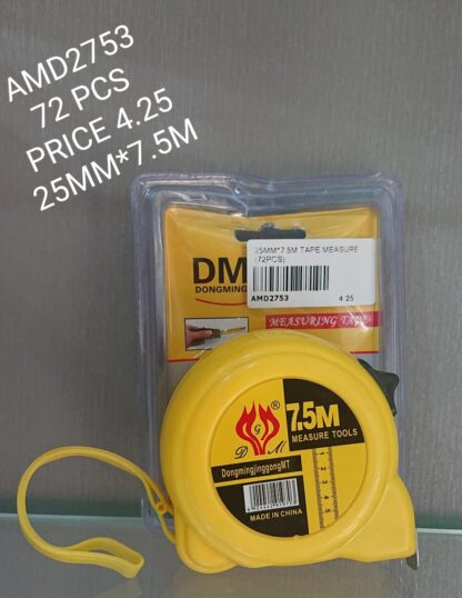 25MM*7.5M TAPE MEASURE (72PCS)