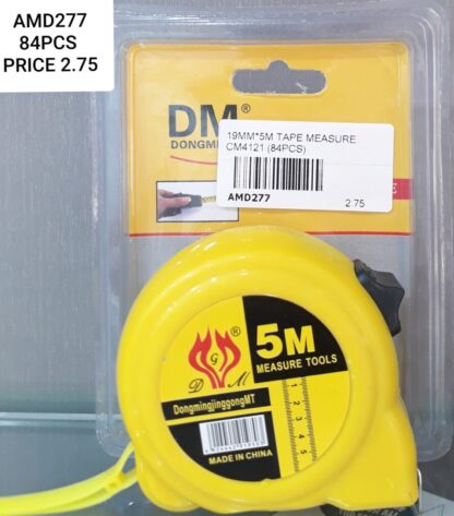 19MM*5M TAPE MEASURE CM4121 (84PCS)