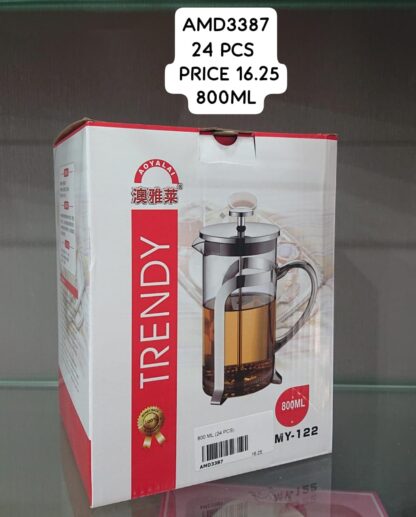 COFFEE & TEA MAKER 800 ML MY-122 (24 PCS)