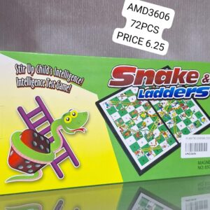 SNAKE & LADDERS (72 PCS)