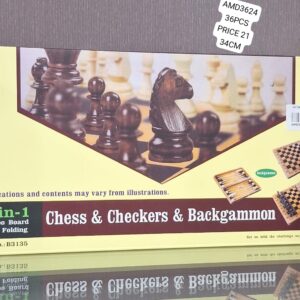 34CM CHESS (36 PCS)