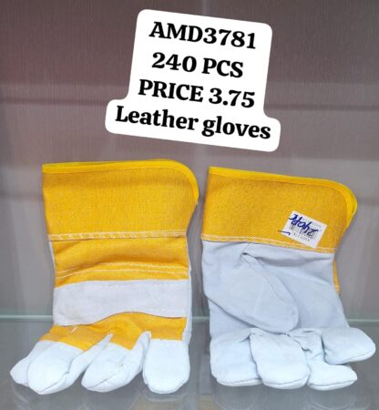 LEATHER GLOVE (240 PCS)