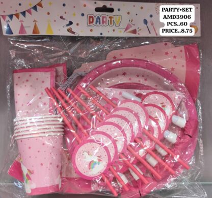 PARTY SET (60 PCS)