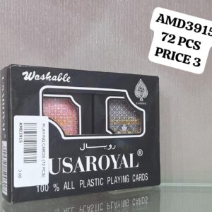 PLAYING CARDS (72 PCS)