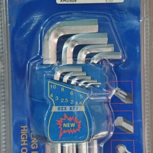 2502#9 PCS TORX KEY SET (60PCS)