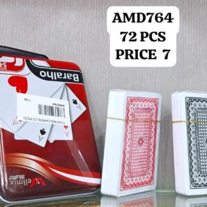 PLAYING CARDS (72 PCS)