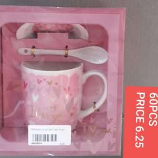 CERAMIC CUP SET (60 PCS)