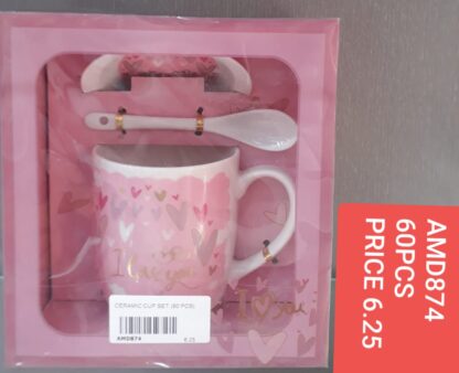 CERAMIC CUP SET (60 PCS)
