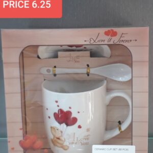 CERAMIC CUP SET (60 PCS)