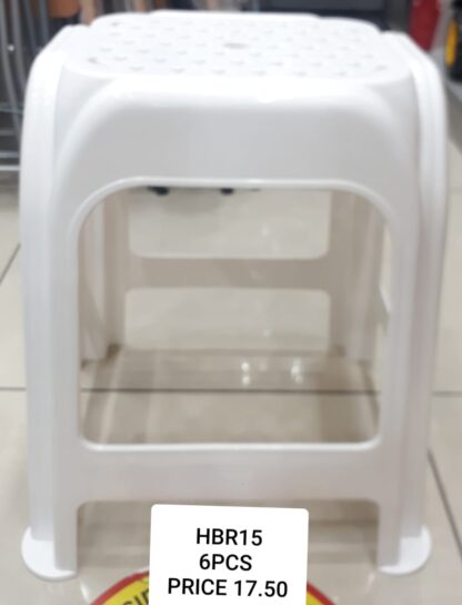 PLASTIC STOOL L (6 PCS)
