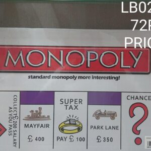 MONOPOLY GAME (72 PCS)