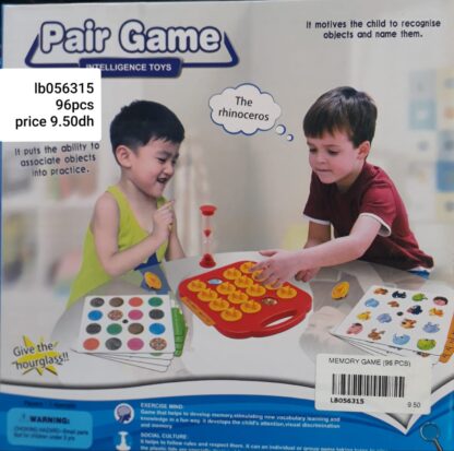 MEMORY GAME (96 PCS)