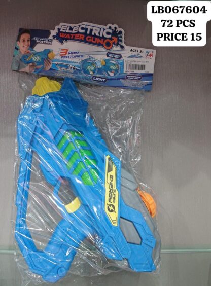 ELCT WATER GUN CLO B/W(72PCS)