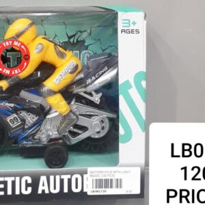 MOTORCYCLE WITH LIGHT MUSIC (120 PCS)