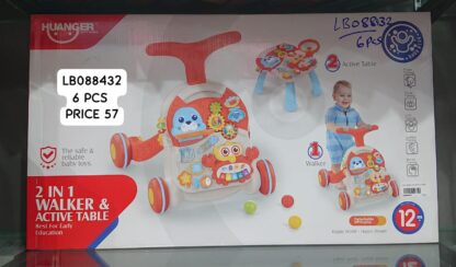 2 IN 1 BABY WALKER (6 PCS)