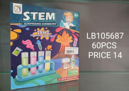 14 IN 1 SCIENCE TOYS (60 PCS)