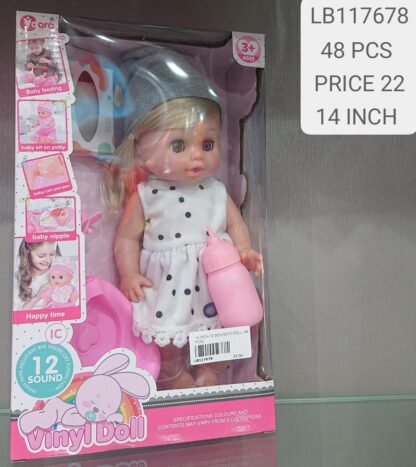 14 INCH 12 SOUND IC DOLL (48 PCS)