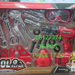 TOOL SET W/O BATTERY(36 PCS)