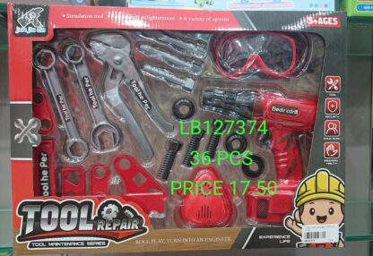 TOOL SET W/O BATTERY(36 PCS)