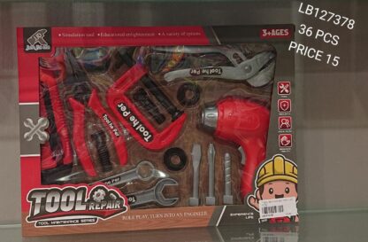 TOOL SET W/O BATTERY (36 PCS)