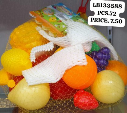 FRUIT SET IN NET 8833 (72 PCS)