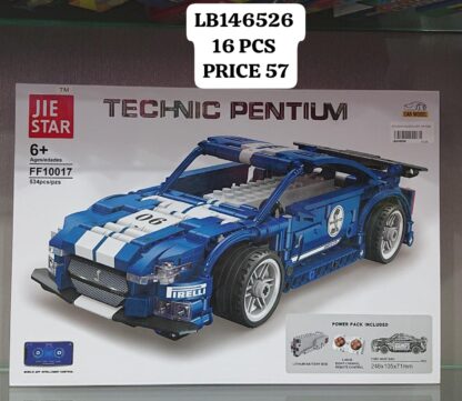 R/C 8CHA BLOCK CAR (16 PCS)