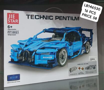 R/C 8CHA BLOCK CAR (16 PCS)