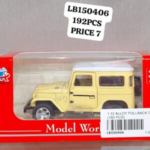 1:32 ALLOY PULLBACK CAR (192 PCS)