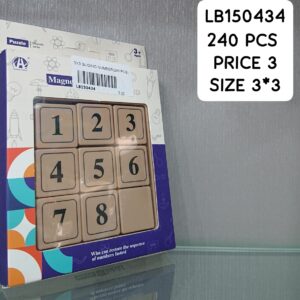 3X3 SLIDING NUMBER(240 PCS)